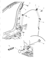 Diagram for 2006 Dodge Charger Seat Belt - 1BY451DVAA