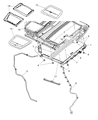 Diagram for 2010 Jeep Commander Weather Strip - 5179187AA