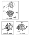 Diagram for 2000 Jeep Grand Cherokee Alternator - 56041324AC