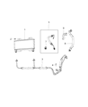 Diagram for 2017 Dodge Viper Power Steering Hose - 5181395AC