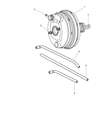 Diagram for 2008 Dodge Charger Brake Booster - 68033785AA