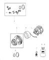 Diagram for Dodge Charger A/C Compressor - 68158259AC