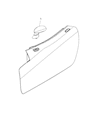 Diagram for Dodge Viper Car Mirror - 1VX80SBEAA