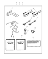 Diagram for 2004 Chrysler Sebring Air Bag Sensor - MR459192