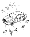 Diagram for 2013 Dodge Avenger TPMS Sensor - 68078861AA