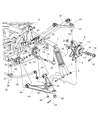 Diagram for 1994 Dodge Viper Ball Joint - 4848174