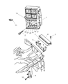 Diagram for Chrysler Town & Country Relay Block - 4707996AE
