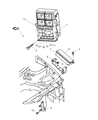 Diagram for 1998 Dodge Grand Caravan Relay Block - 4707996AE