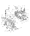 Diagram for Dodge Stratus Bellhousing - MD748477