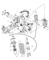 Diagram for Dodge Alignment Bolt - 6508211AA