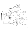 Diagram for 2012 Chrysler Town & Country A/C Accumulator - 68142910AA