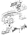 Diagram for 2004 Chrysler Crossfire Lift Support - 5099512AA