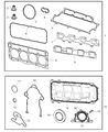 Diagram for 2009 Dodge Challenger Cylinder Head Gasket - 5037592AC