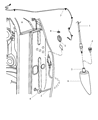 Diagram for Dodge Antenna Mast - 4685574AF