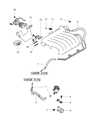 Diagram for Dodge Avenger EGR Tube - 4669481