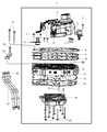 Diagram for Chrysler Sebring Valve Body - 5078723AA