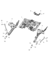 Diagram for 2018 Dodge Durango Floor Pan - 68251628AC