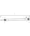 Diagram for 2003 Dodge Ram 1500 Drive Shaft - 52105922AA