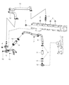 Diagram for 2008 Dodge Ram 3500 A/C Hose - 55056673AC