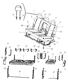 Diagram for 2009 Dodge Ram 2500 Seat Cover - 1FM721J3AA
