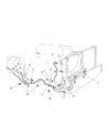 Diagram for 1999 Jeep Cherokee Transmission Oil Cooler Hose - 52028561AC