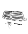 Diagram for Dodge Durango Grille - 55079364AJ