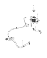 Diagram for 2022 Jeep Cherokee Coolant Reservoir - 68288281AB