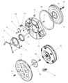 Diagram for 1997 Dodge Ram 1500 Torque Converter - 52118868