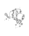 Diagram for Jeep Grand Cherokee Power Steering Pump - 52124998AH