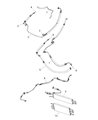 Diagram for 2019 Dodge Charger Power Steering Hose - 68078545AG