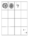 Diagram for 2008 Dodge Dakota Spare Wheel - 1EN68DX8AB