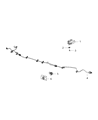 Diagram for 2020 Jeep Renegade Parking Assist Distance Sensor - 68337392AA