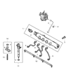 Diagram for 2017 Jeep Cherokee Fuel Rail - 68321277AA