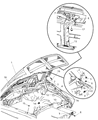 Diagram for Dodge Ram 5500 Hood - 55275733AF