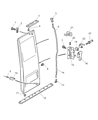 Diagram for 2003 Dodge Sprinter 2500 Door Handle - 5104368AA