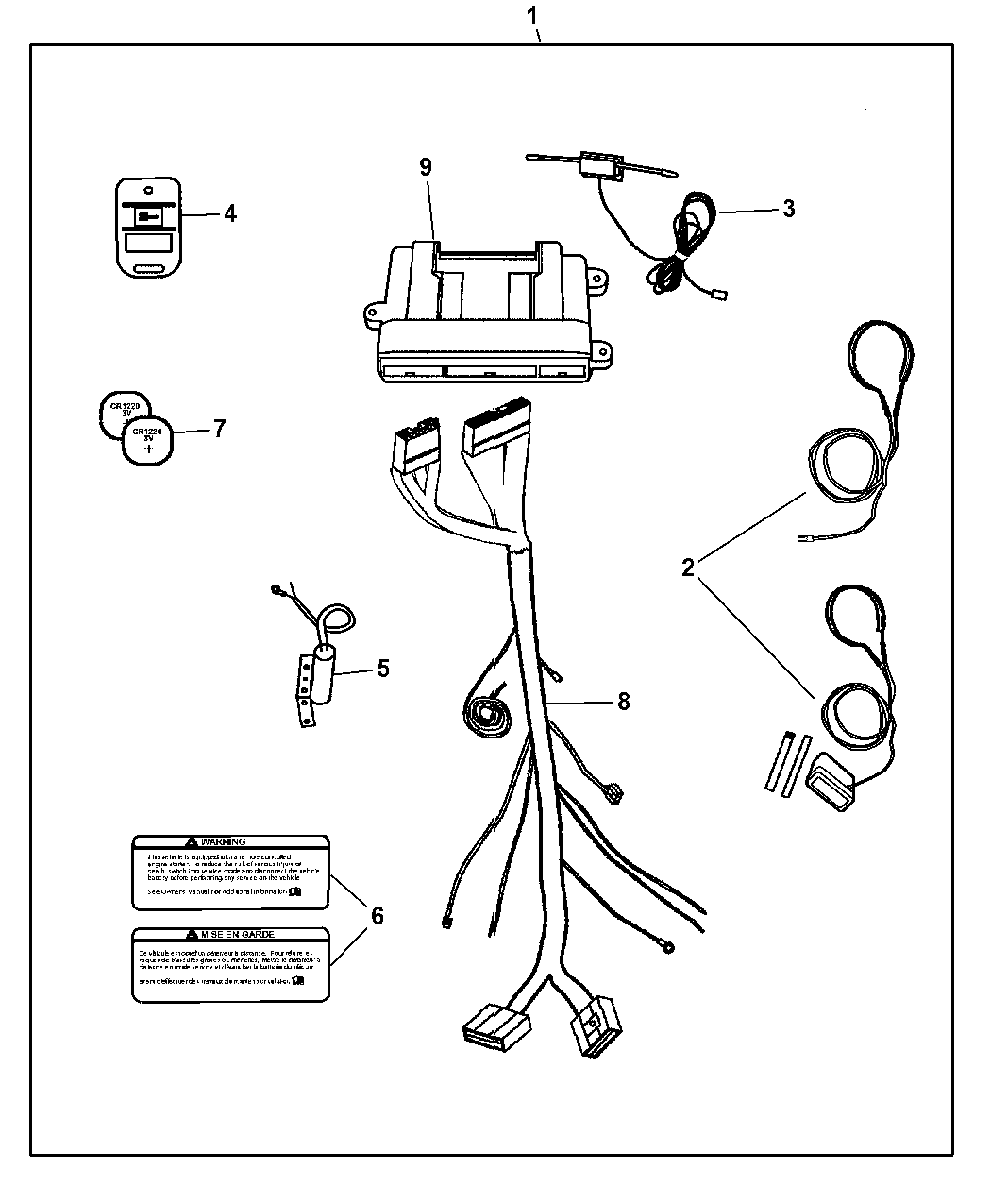 2005 Dodge Ram 1500 Remote Start