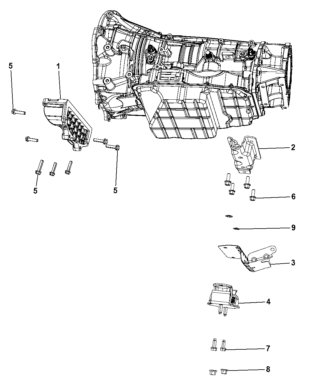 2008 Chrysler Aspen Structural Collar