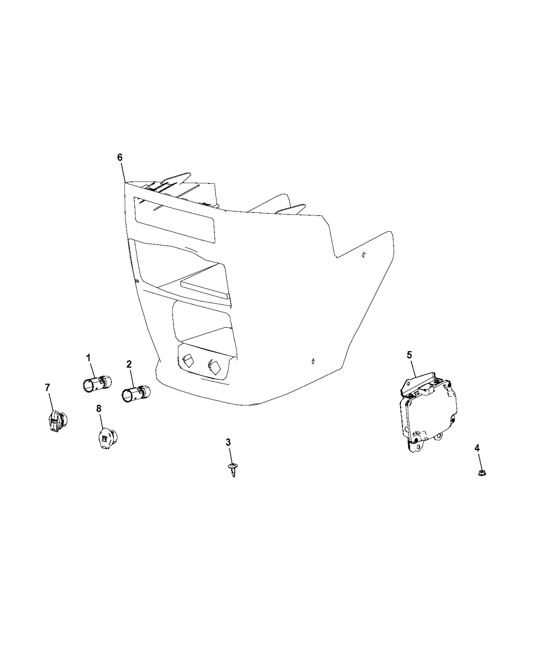 2019 Dodge Grand Caravan Module, Power Outlets & Power Inverter