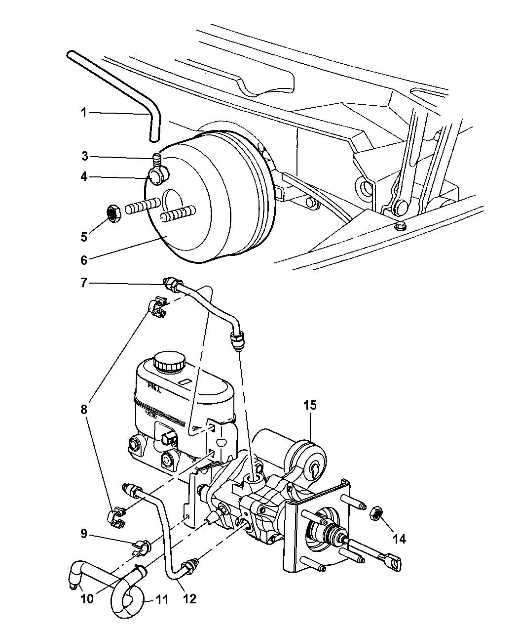 2006 Dodge Ram 2500 Booster, Power Brake & Hydro-Booster