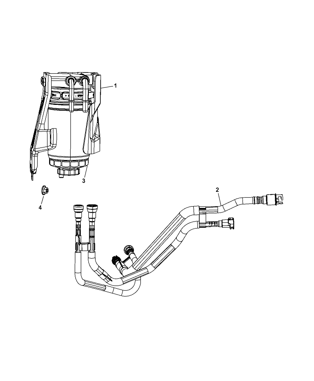 2010 Jeep Compass Fuel Filter Mopar Parts Giant