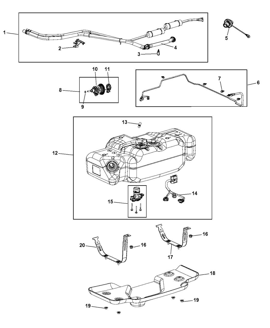 2016 Ram 1500 Diesel Exhaust Fluid System Mopar Parts Giant
