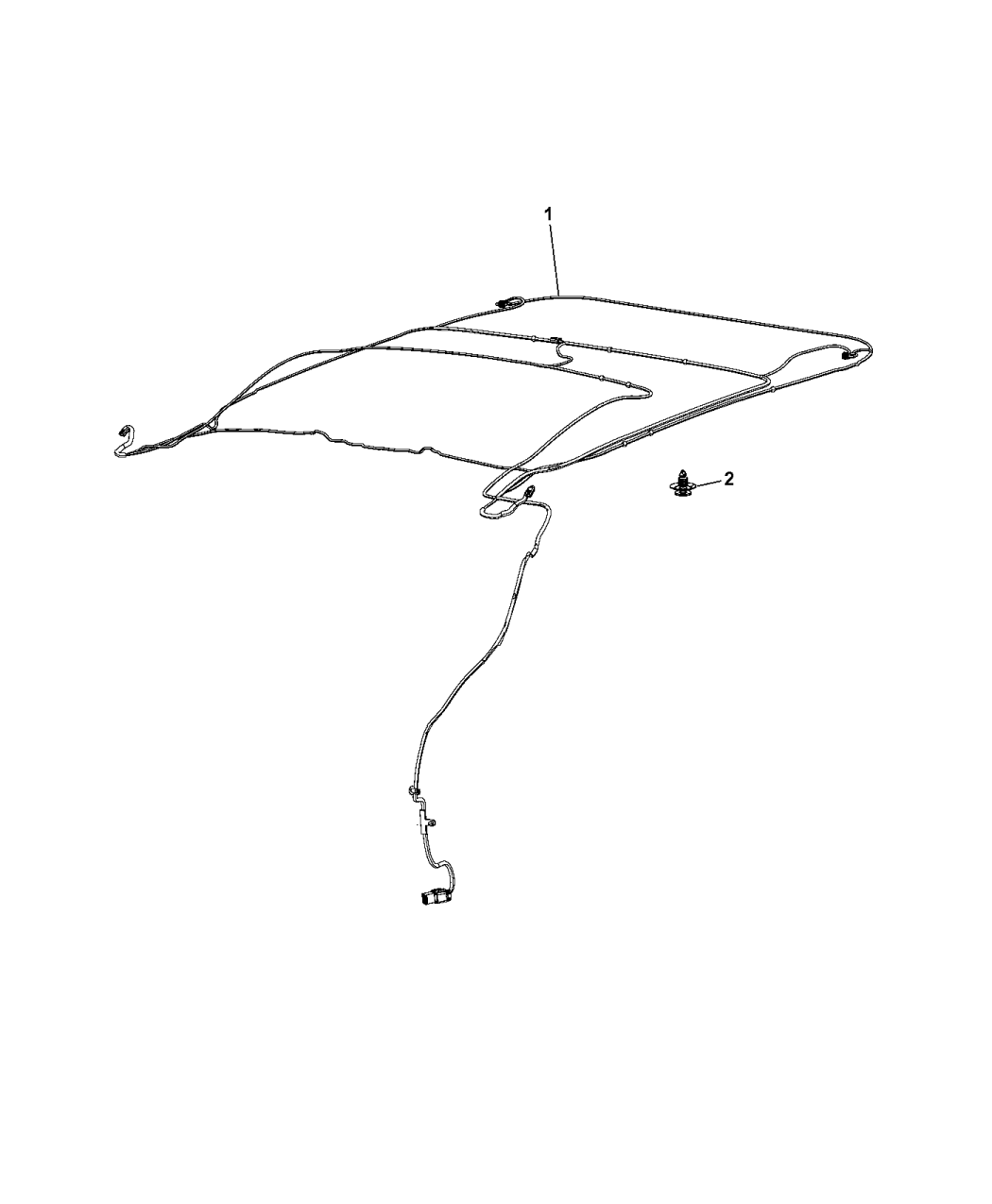 2017 Chrysler 200 Wiring - Overhead