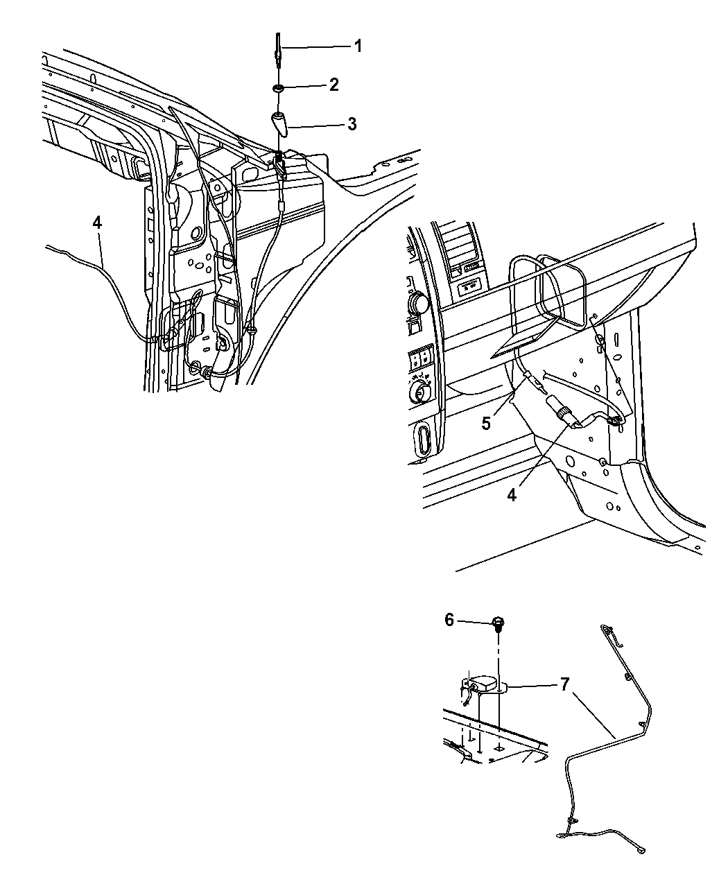 2008 Chrysler Aspen Antenna
