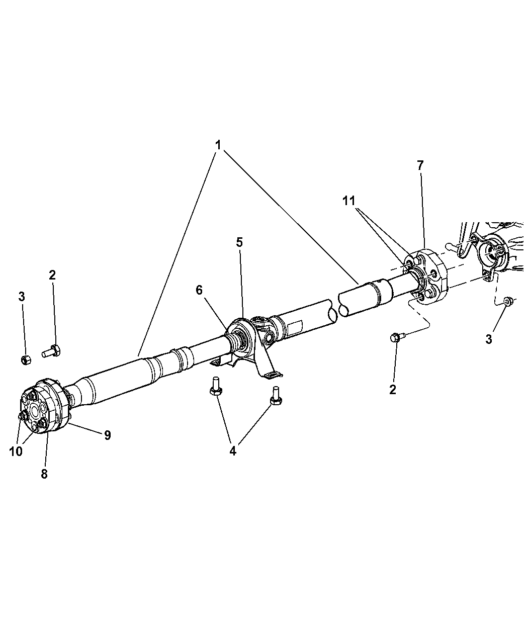 2005 Dodge Magnum Shaft Rear Mopar Parts Giant