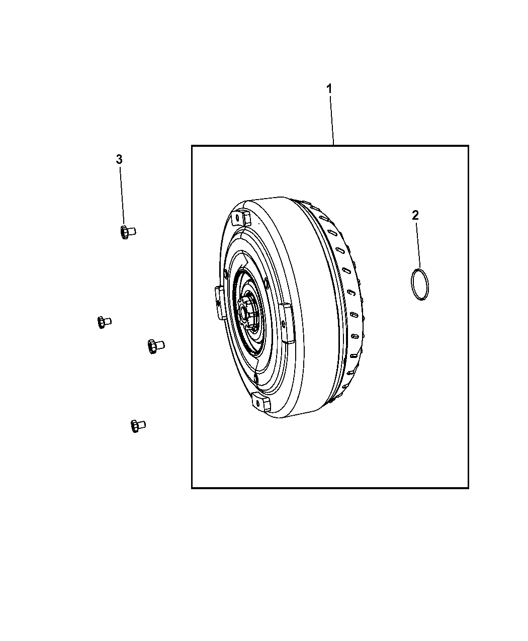 2008 Chrysler Aspen Torque Converter
