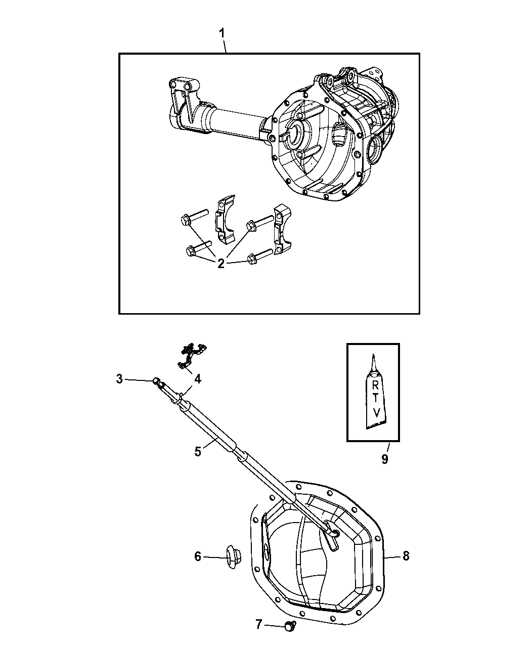 2008 Chrysler Aspen Housing And Vent