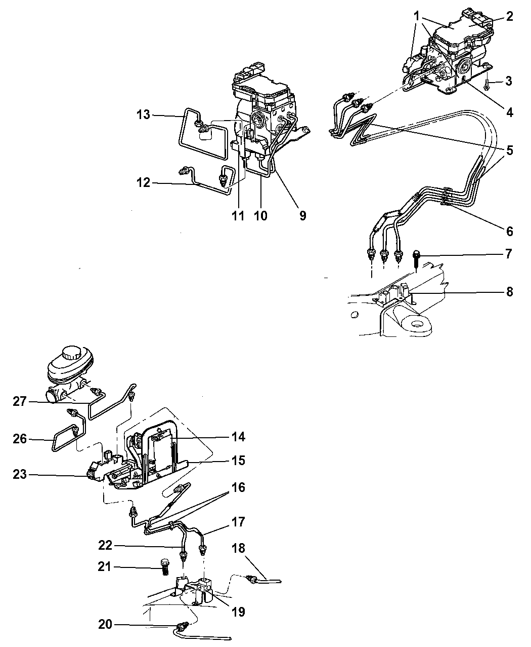 1999 Dodge Durango Lines Brake Mopar Parts Giant