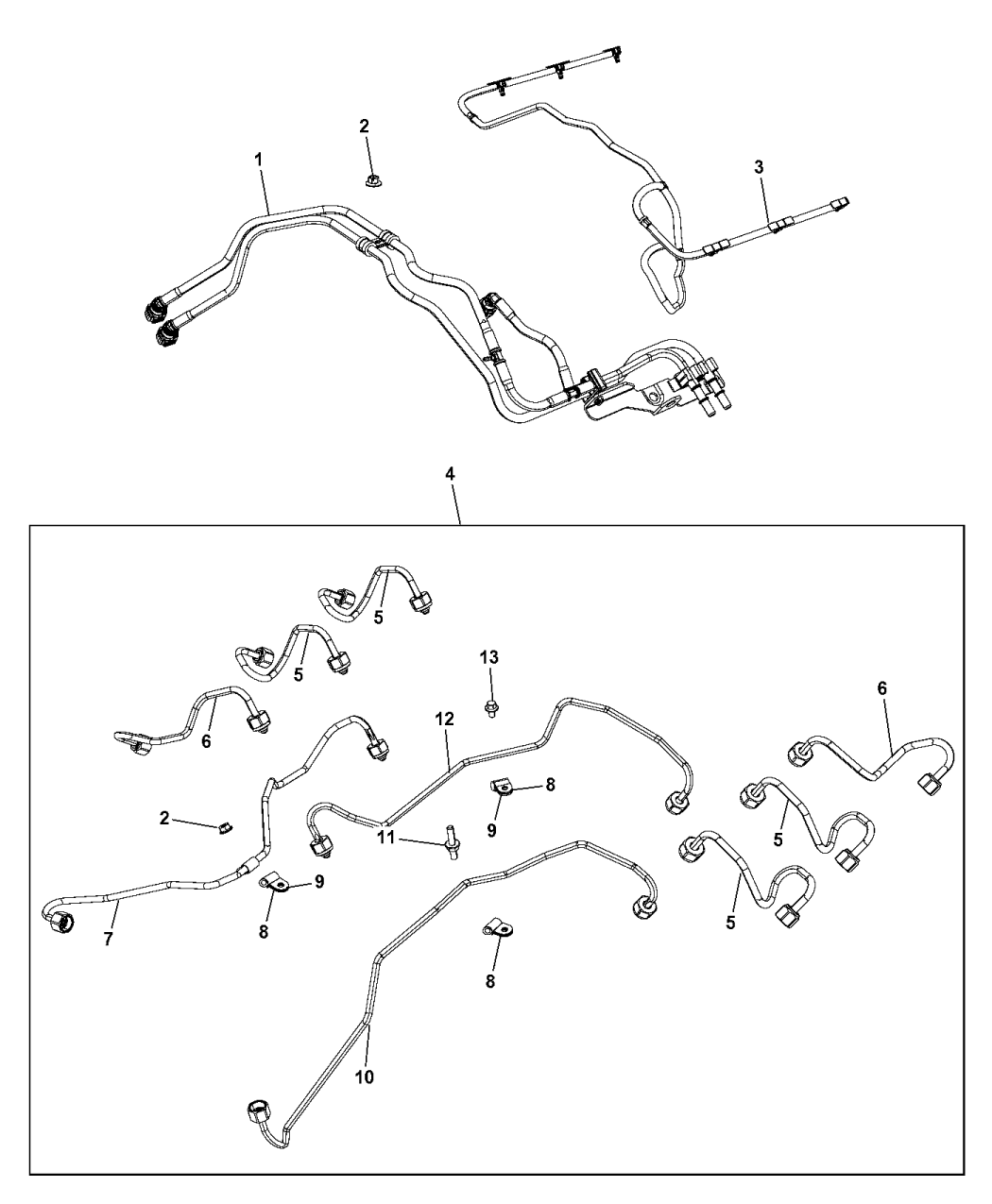 2012 Jeep Grand Cherokee Fuel Lines Mopar Parts Giant