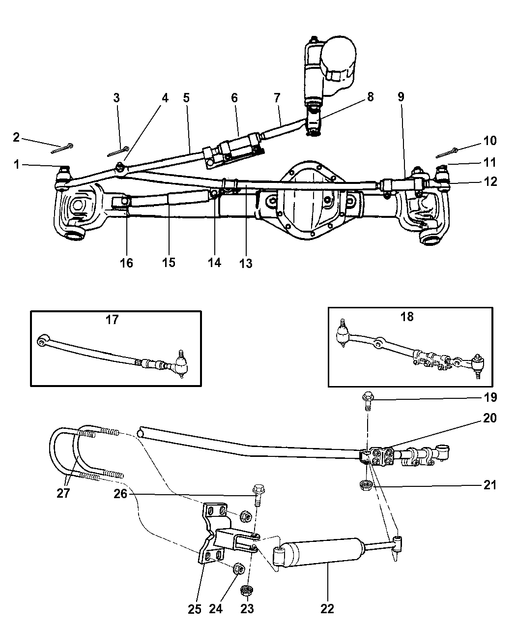 Dodge Ram Front End Parts Diagram