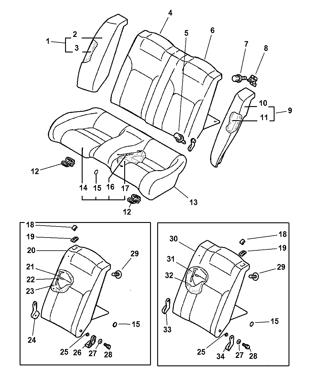 Как снять заднее сиденье додж калибр - 94 фото